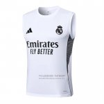 Camiseta de Entrenamiento Real Madrid Sin Mangas 2025-2026 Blanco