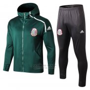 Chandal con Capucha del Mexico 2022-2023 Verde