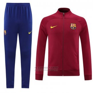 Chandal de Chaqueta del Barcelona 2022-2023 Rojo