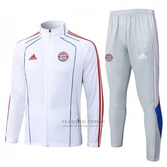 Chandal de Chaqueta del Bayern Munich 2025-2026 Blanco