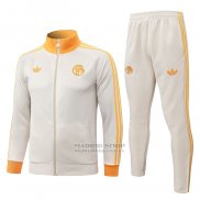 Chandal de Chaqueta del Bayern Munich Nino 2026-2027 Crema Naranja