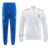 Chandal de Chaqueta del Italia 2024-2025 Blanco