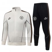 Chandal de Chaqueta del Manchester City Nino 2026-2027 Crema