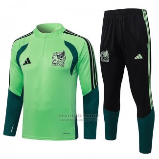 Chandal de Sudadera del Mexico Nino 2026-2027 Verde
