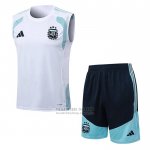 Chandal del Argentina Sin Mangas 2025-2026 Blanco