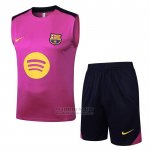Chandal del Barcelona Sin Mangas 2025-2026 Rosa