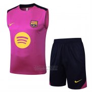 Chandal del Barcelona Sin Mangas 2025-2026 Rosa