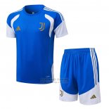 Chandal del Juventus Manga Corta 2026-2027 Azul - Pantalon Corto