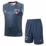Chandal del Sao Paulo Sin Mangas 2025-2026 Gris