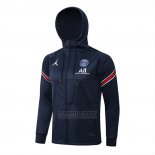 Chaqueta con Capucha del Paris Saint-Germain 2021-2022 Azul