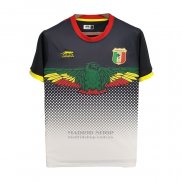 Tailandia Camiseta Mali 2022 Negro y Blanco