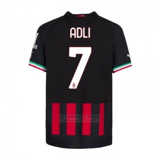 Camiseta AC Milan Jugador Adli 1ª 2022-2023