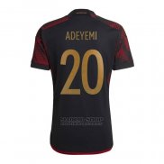 Camiseta Alemania Jugador Adeyemi 2ª 2022