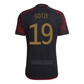 Camiseta Alemania Jugador Gotze 2ª 2022