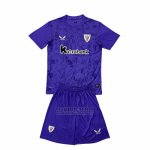 Camiseta Athletic Bilbao Porter Nino 2025-2026 Purpura