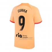 Camiseta Atletico Madrid Jugador Cunha 3ª 2022-2023