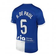 Camiseta Atletico Madrid Jugador R.De Paul 2ª 2023-2024