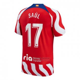 Camiseta Atletico Madrid Jugador Saul 1ª 2022-2023