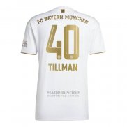 Camiseta Bayern Munich Jugador Tillman 2ª 2022-2023