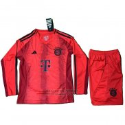 Camiseta Bayern Munich 1ª Manga Larga Nino 2024-2025