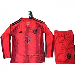 Camiseta Bayern Munich 1ª Manga Larga Nino 2024-2025
