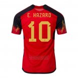 Camiseta Belgica Jugador E.Hazard 1ª 2022