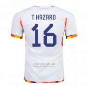 Camiseta Belgica Jugador T.Hazard 2ª 2022