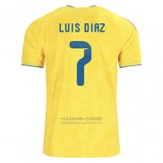 Camiseta Colombia Jugador Luis Diaz 1ª 2026