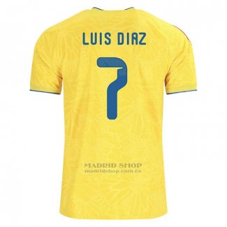 Camiseta Colombia Jugador Luis Diaz 1ª 2026