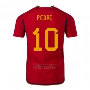 Camiseta Espana Jugador Pedri 1ª 2022