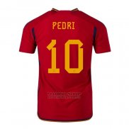 Camiseta Espana Jugador Pedri 1ª 2022