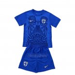 Camiseta Finlandia 2ª Nino 2025