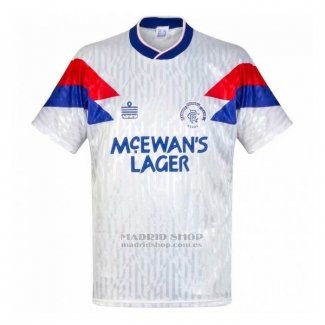 Camiseta Glasgow Rangers 2ª Retro 1990-1992