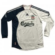 Camiseta Liverpool 3ª Manga Larga Retro 2006-2007