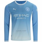 Camiseta Manchester City 1ª Manga Larga 2026-2027