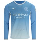 Camiseta Manchester City 1ª Manga Larga 2026-2027