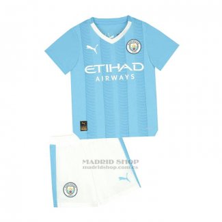 Camiseta Manchester City 1ª Nino 2023-2024
