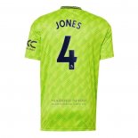 Camiseta Manchester United Jugador Jones 3ª 2022-2023