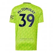 Camiseta Manchester United Jugador McTominay 3ª 2022-2023