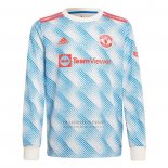 Camiseta Manchester United 2ª Manga Larga 2021-2022