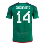 Camiseta Mexico Jugador Chicharito 1ª 2022