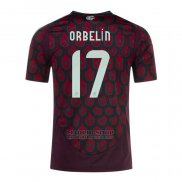 Camiseta Mexico Jugador Orbelin 1ª 2024