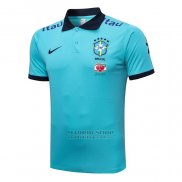 Camiseta Polo del Brasil 2022-2023 Azul