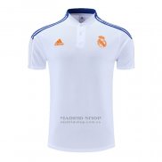 Camiseta Polo del Real Madrid 2022-2023 Blanco y Azul