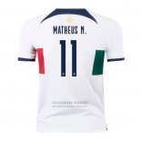 Camiseta Portugal Jugador Matheus N. 2ª 2022