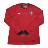 Camiseta Portugal 1ª Manga Larga 2024 (2XL-4XL)