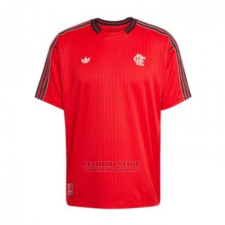 Camiseta Pre Partido del Flamengo 2025 Rojo