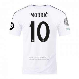 Camiseta Real Madrid Jugador Modric 1ª 2024-2025