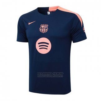 Camiseta de Entrenamiento Barcelona 2025-2026 Azul Rosa