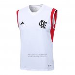 Camiseta de Entrenamiento Flamengo Sin Mangas 2023-2024 Blanco